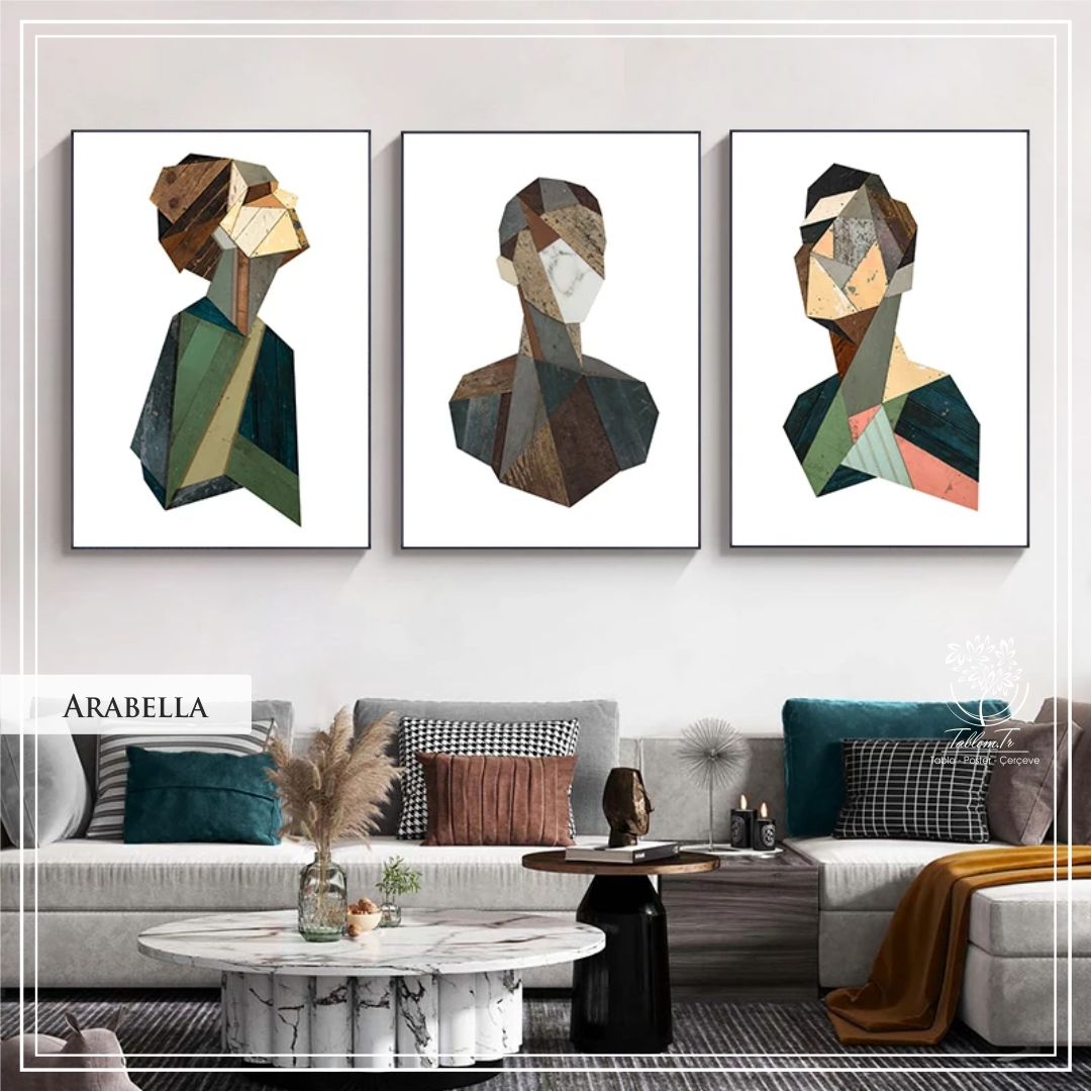 Arabella Üçlü Set Tablo