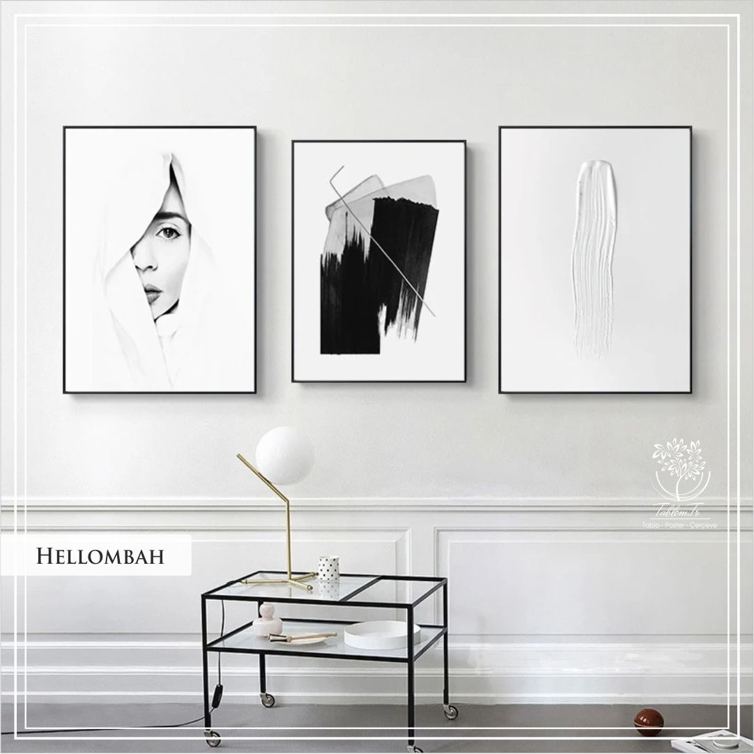 Hellombah Üçlü Set Tablo