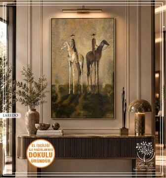 Laredo | El İşçiliği Dokulu Tablo Seti 80x140