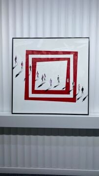 Ravello | El İşçiliği Dokulu Tablo Seti 120x120