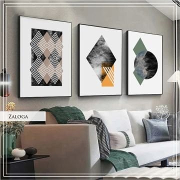 Zaloga Üçlü Set Tablo