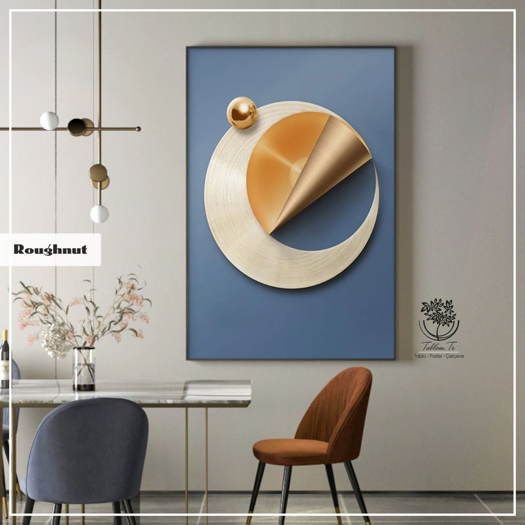 Roughnut Tekli2 Tablo Siyah - 50x70 CM