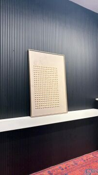 Geometrik Sessizlik Model 2 - 80x120 Cm Dokulu İthal Tablo