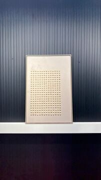 Geometrik Sessizlik Model 2 - 80x120 Cm Dokulu İthal Tablo
