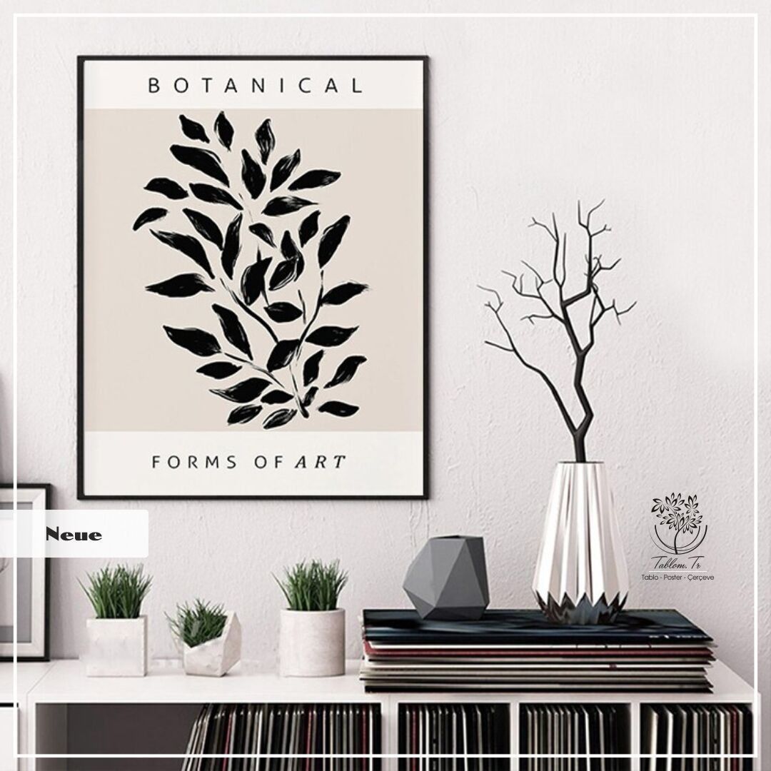 Neue Tekli Tablo Beyaz - 40x50 CM