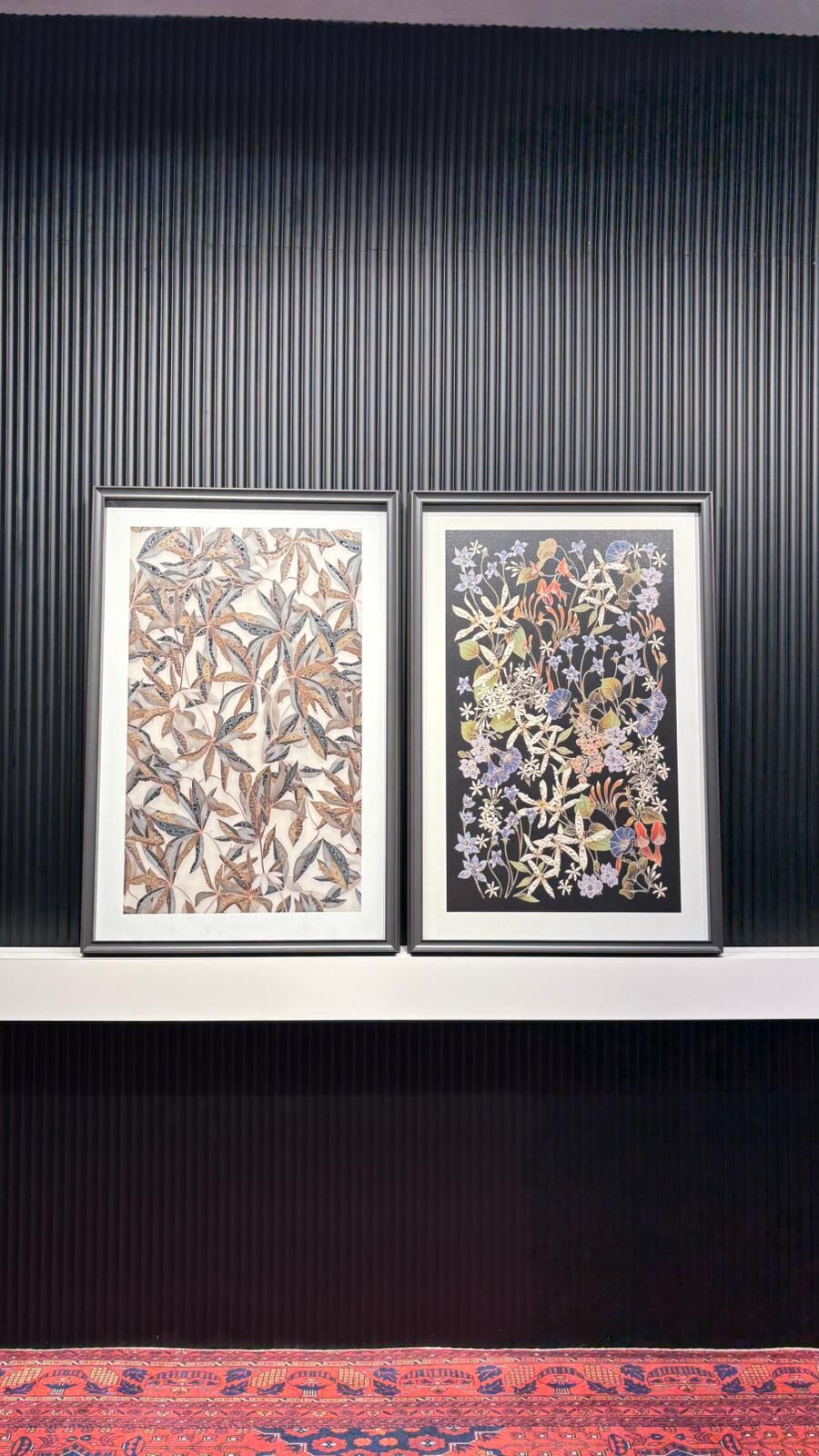 Çiçek Senfonisi - 80x120 Cm İkili Dokulu İthal Tablo