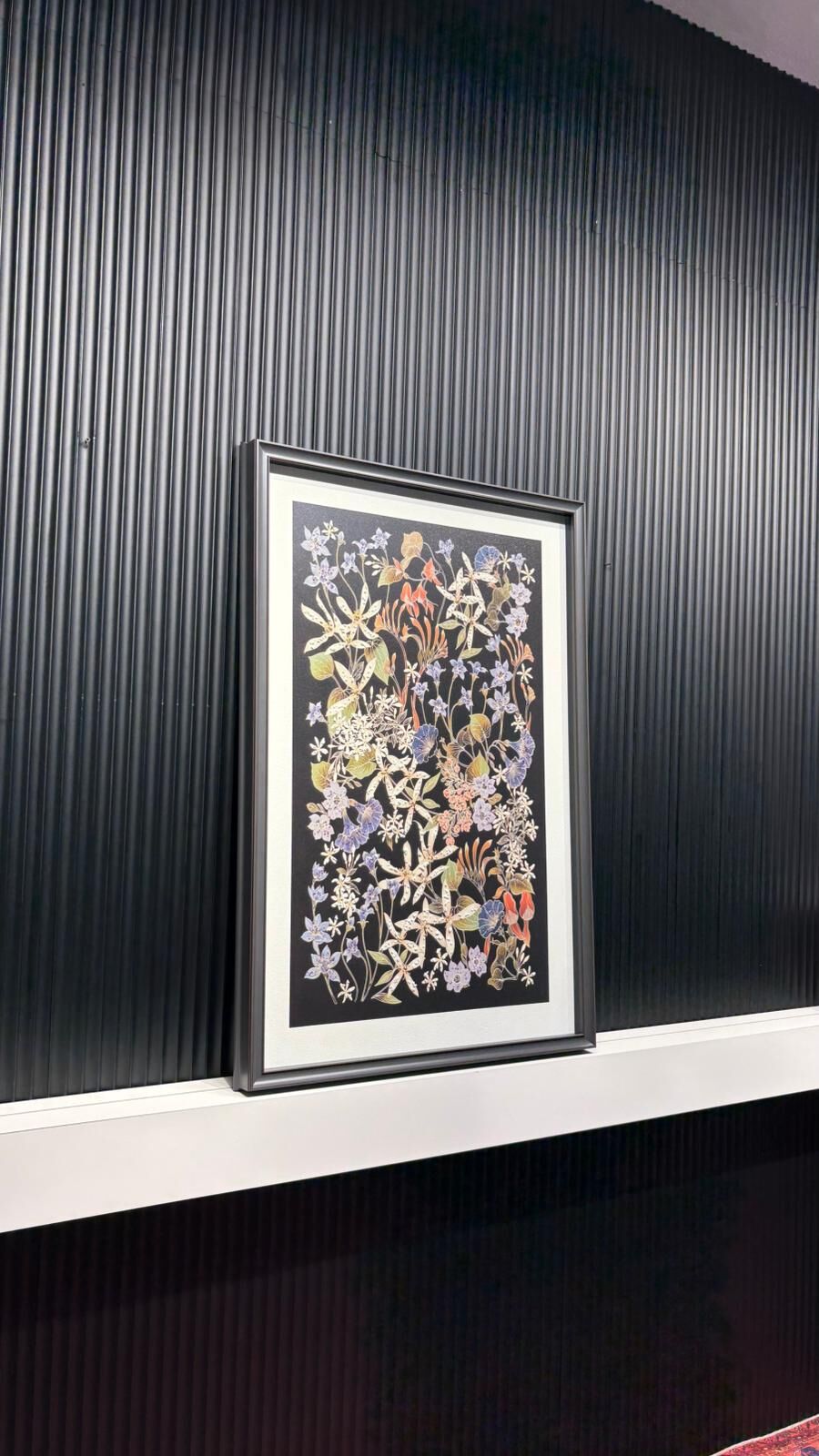 Çiçek Senfonisi Model 1 - 80x120 Cm Dokulu İthal Tablo