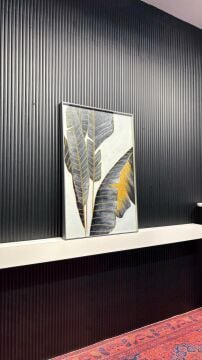 Altın Tropik - 80x120 Cm Dokulu İthal Tablo
