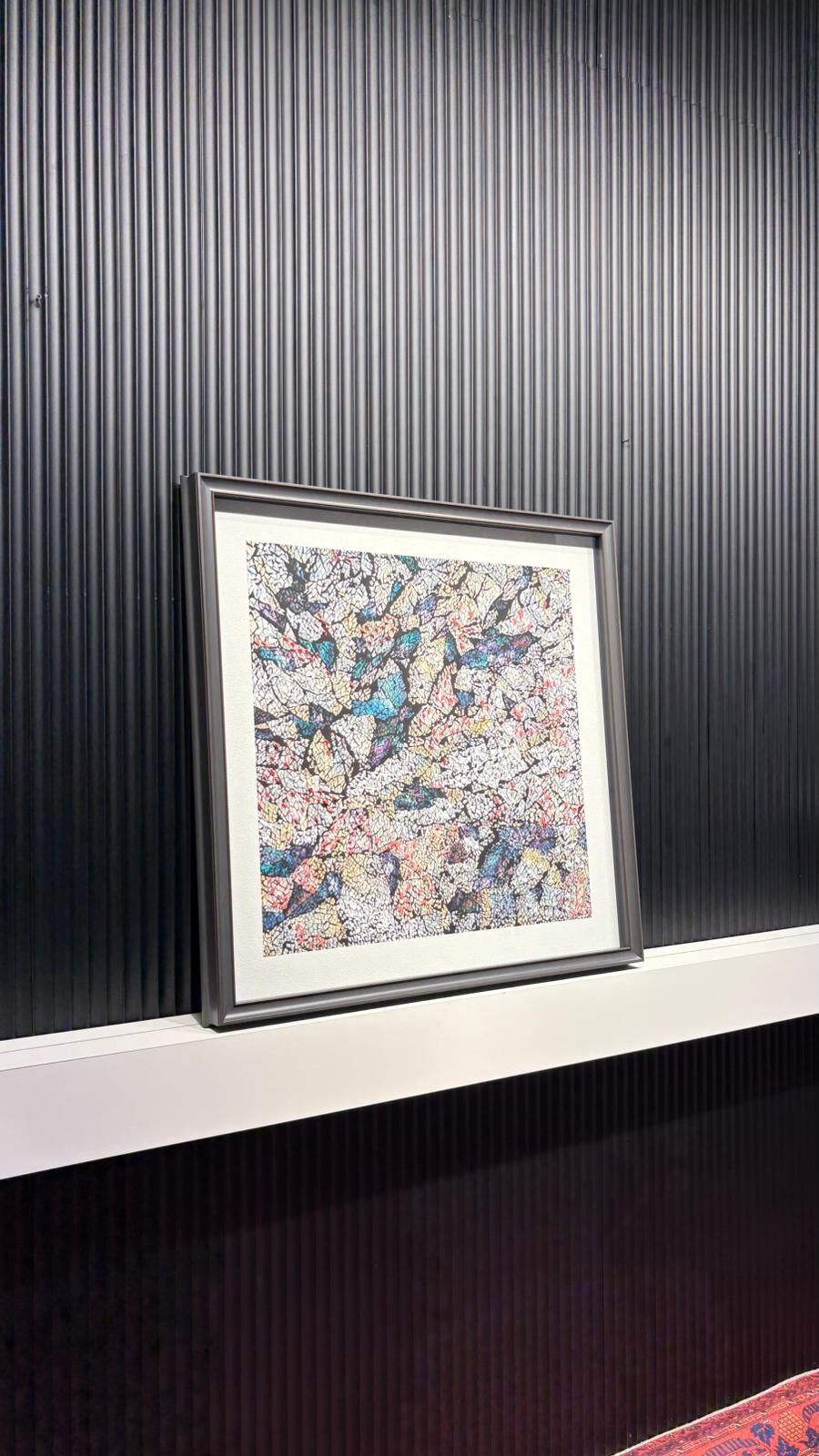 Kırık Düşler - 90x90 Cm Dokulu İthal Tablo