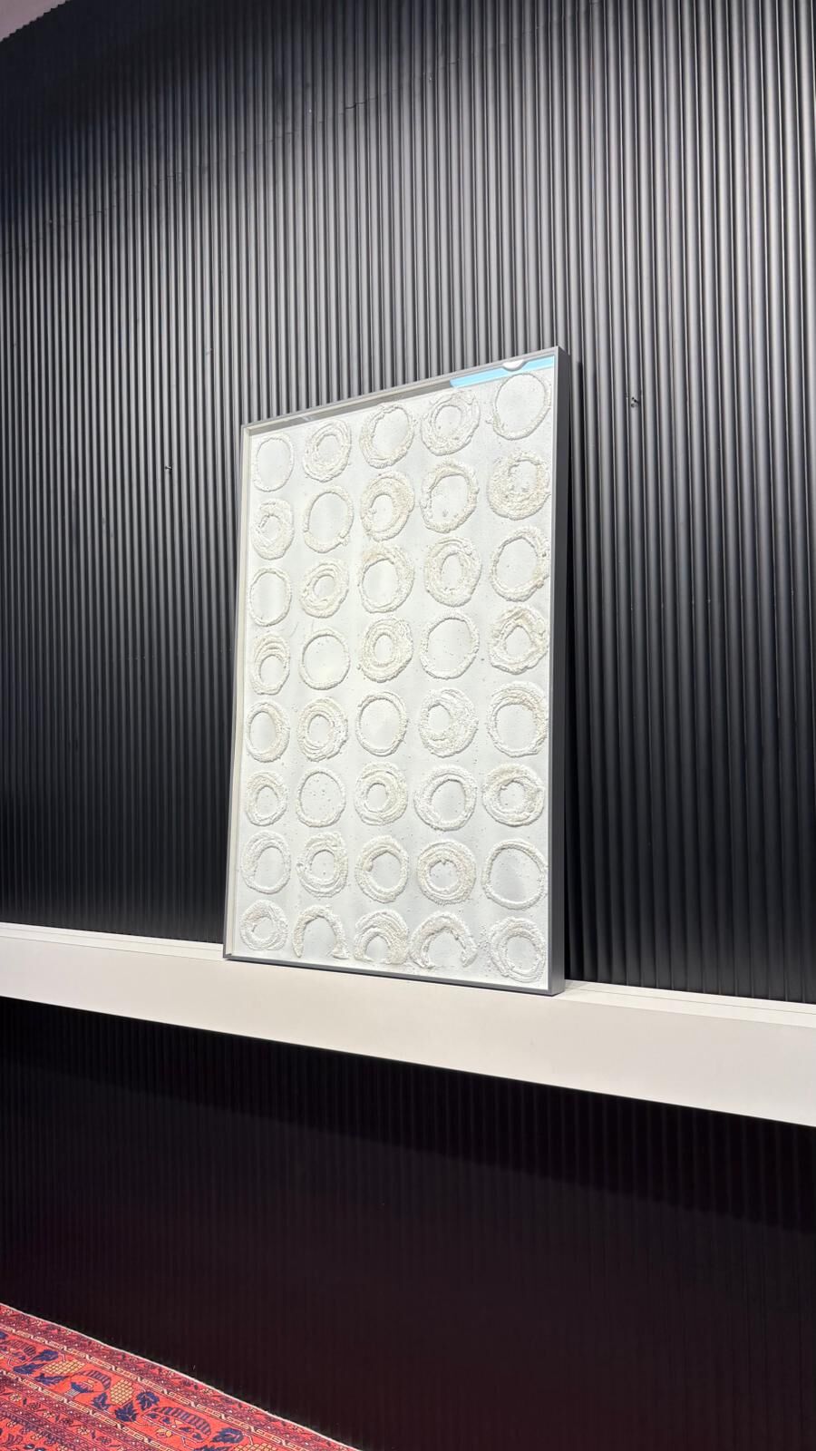 Minimal Döngü - 80x120 Cm Dokulu İthal Tablo