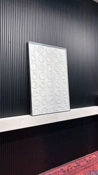 Minimal Döngü - 80x120 Cm Dokulu İthal Tablo