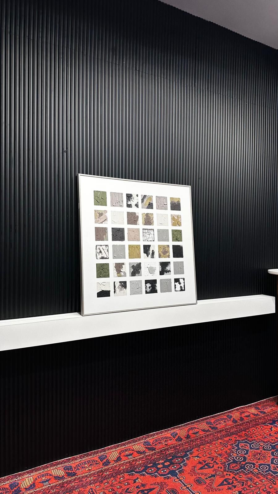 Textura - 100x100 Cm Dokulu İthal Tablo