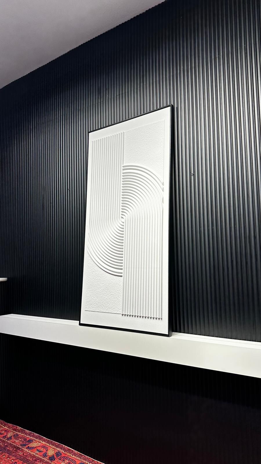 Linear Flow - 80x160 Cm Dokulu İthal Tablo