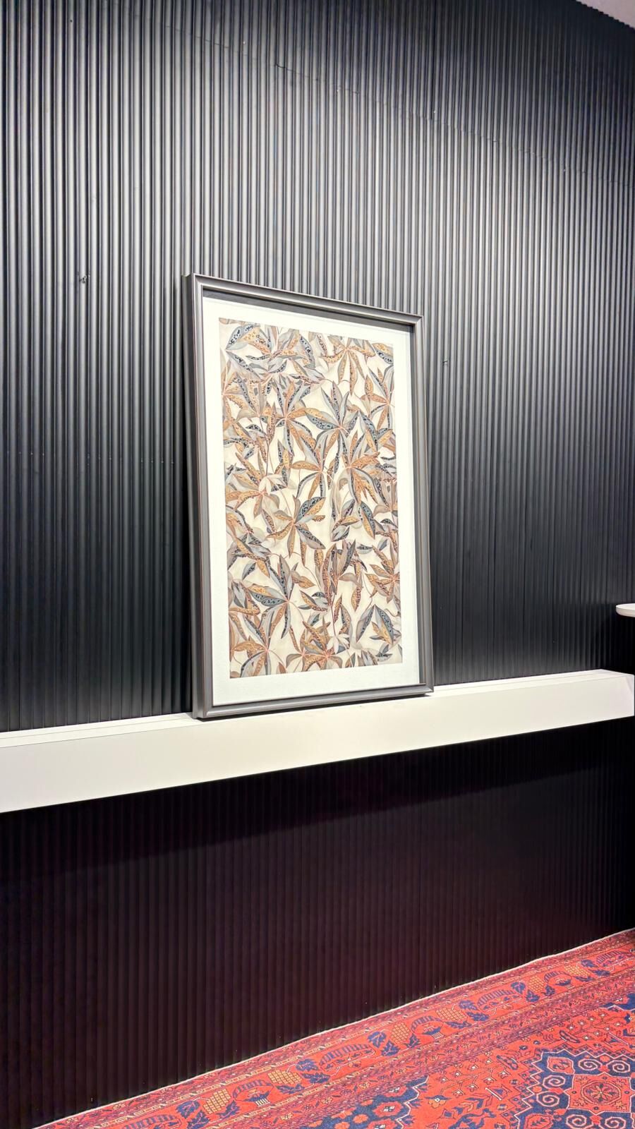 Çiçek Senfonisi Model 2 - 80x120 Cm Dokulu İthal Tablo