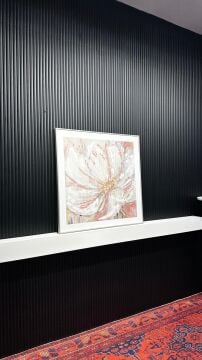Çiçek Düşü - 100x100 Cm Dokulu İthal Tablo