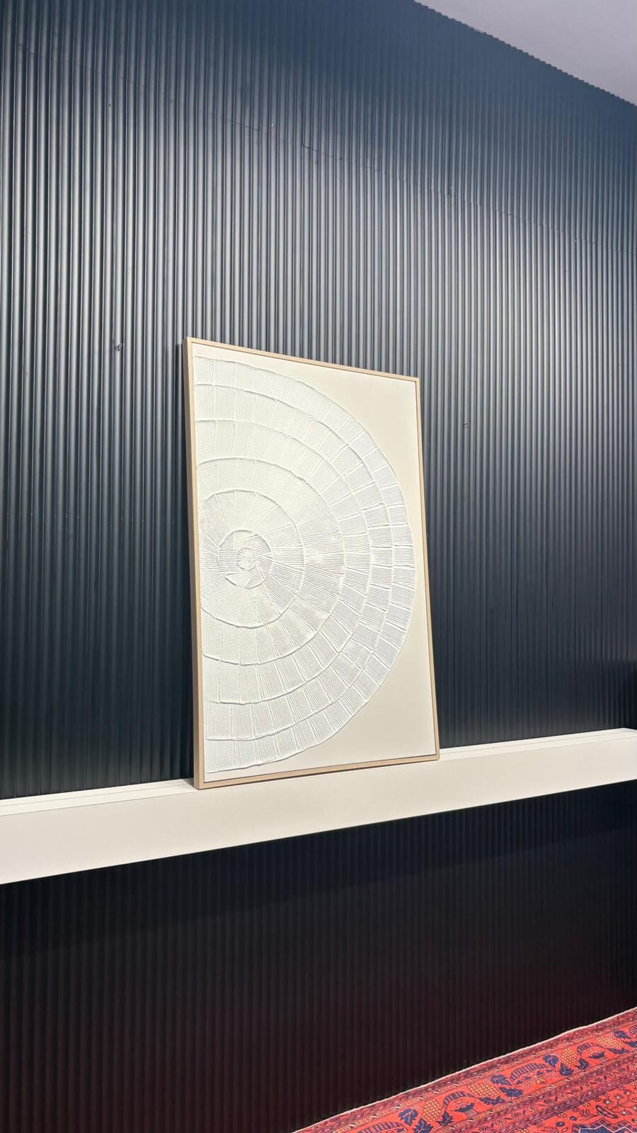 Zamanın İzleri - 80x120 Cm Dokulu İthal Tablo