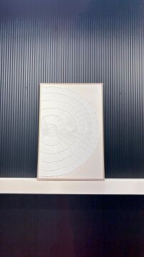 Zamanın İzleri - 80x120 Cm Dokulu İthal Tablo