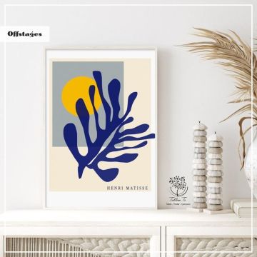 Offstages Tekli Tablo Siyah - 50x70 CM