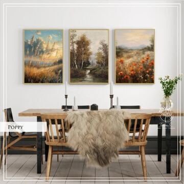 Poppy Üçlü Set Tablo