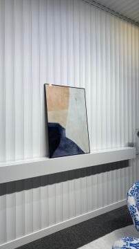 Metal Çerçeceli Camlı Caviar Tekli Tablosu