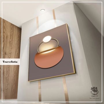 Travelista Tekli Tablo Siyah - 40x50 CM