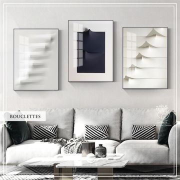Bouclettes Üçlü Tablo