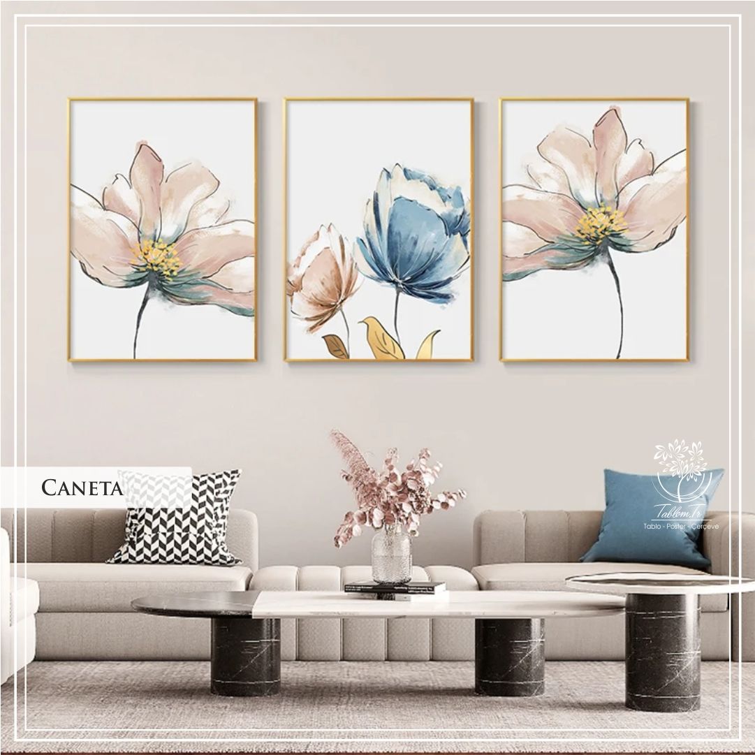 Caneta1 Üçlü Set Tablo