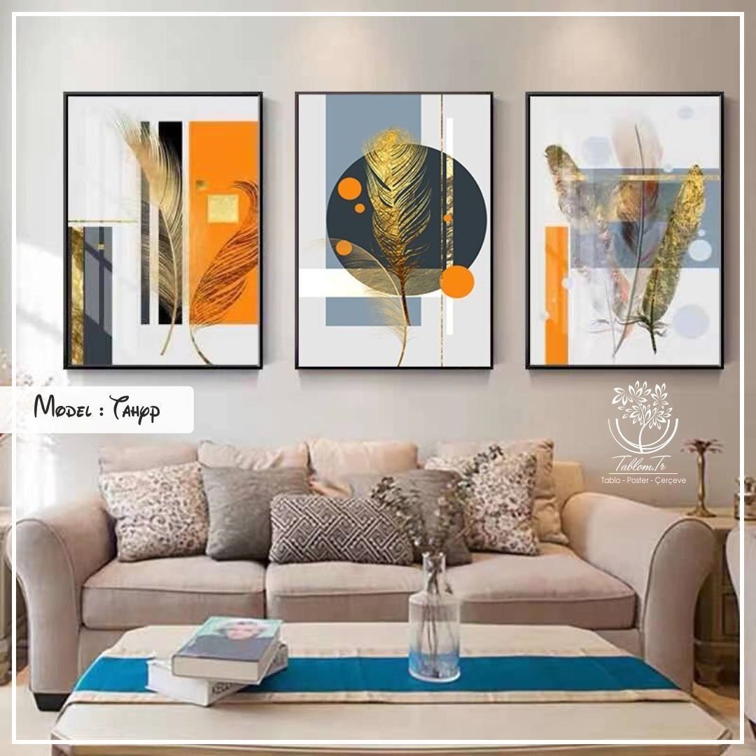 Tahyp Üçlü Gold - 40x50 CM