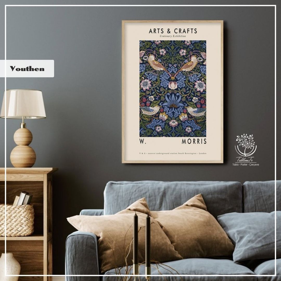 Youthen1 Tekli Tablo Siyah - 70x100 CM