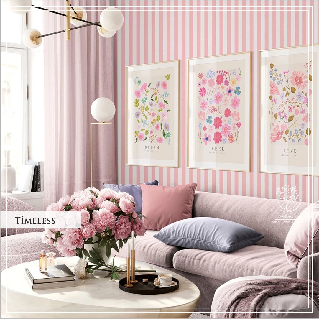 Timeless  Üçlü Set Tablo