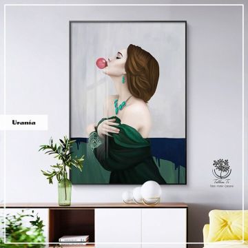 Urania Tekli4 Tablo Gold - 40x50 CM