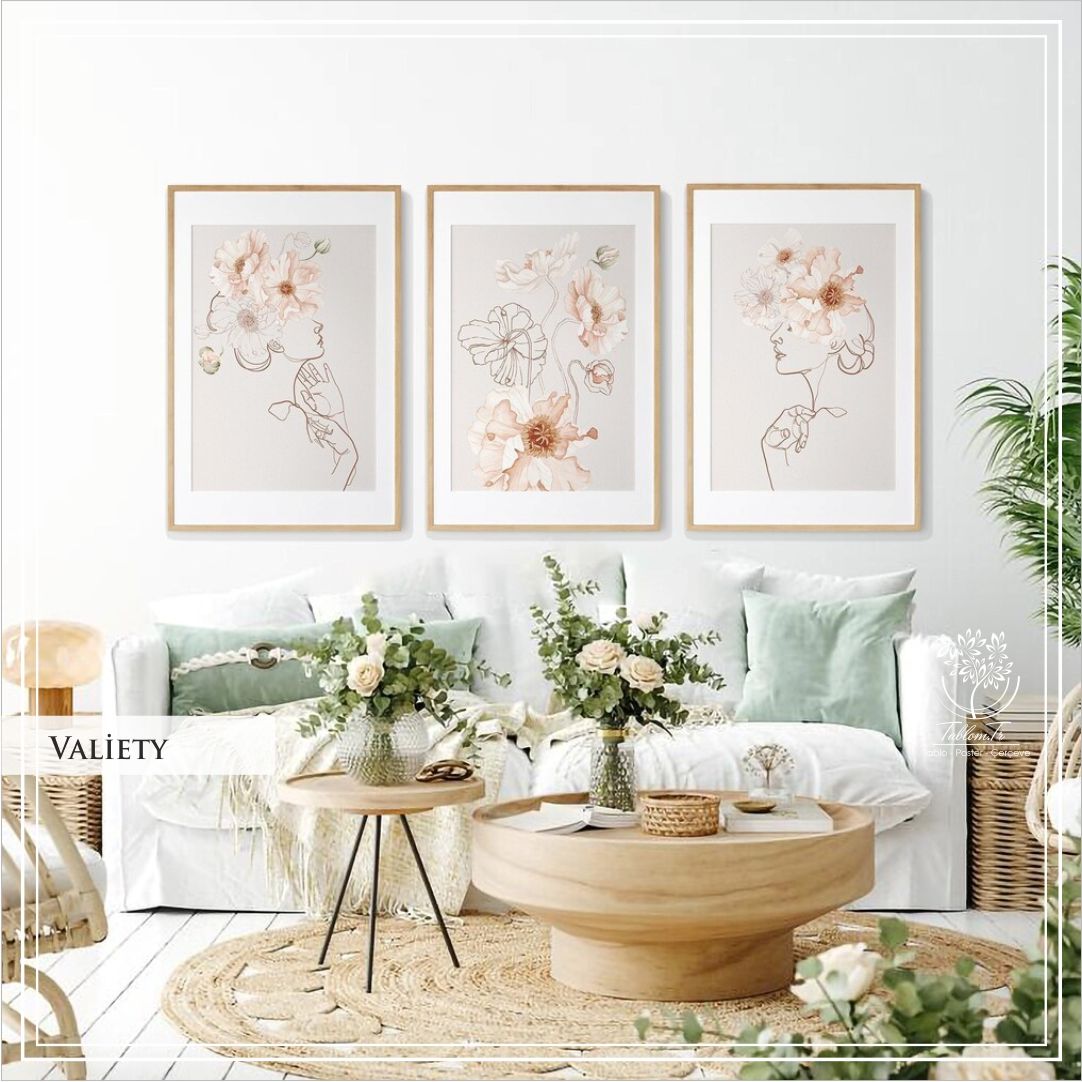 Valiety  Üçlü Set Tablo