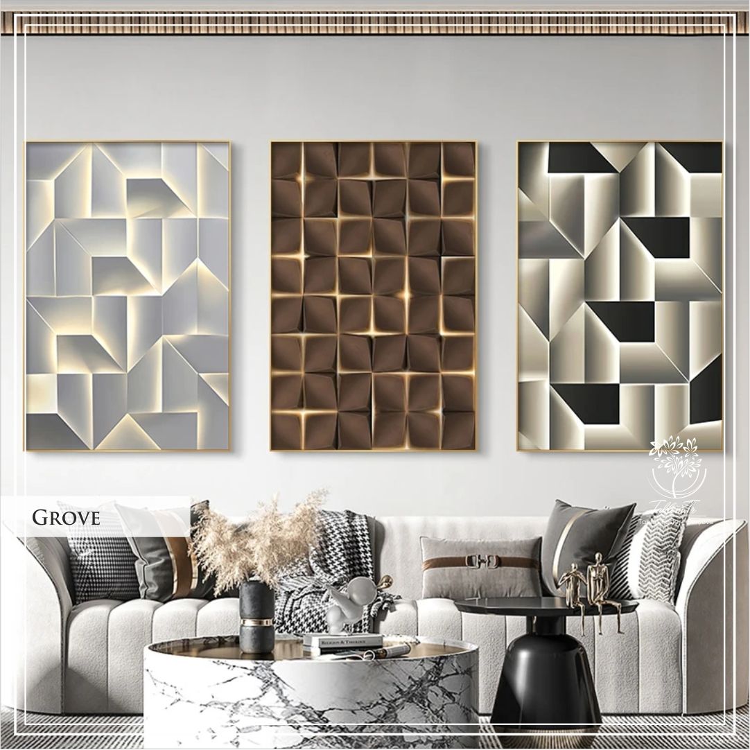 Grove2  Üçlü Set Tablo