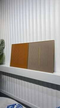 Correction Gri-Sütlükahve İkili Set Tablo