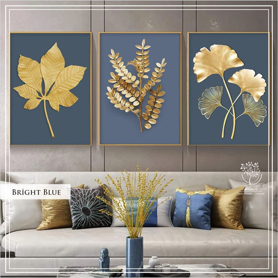 BrightBlueB Üçlü Set Tablo