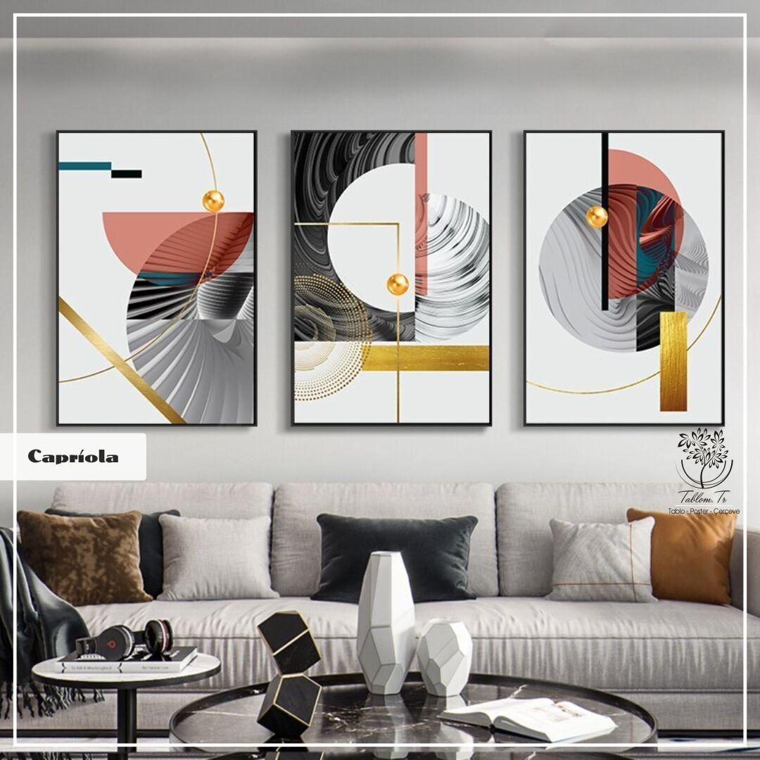 Capriola Üçlü Tablo