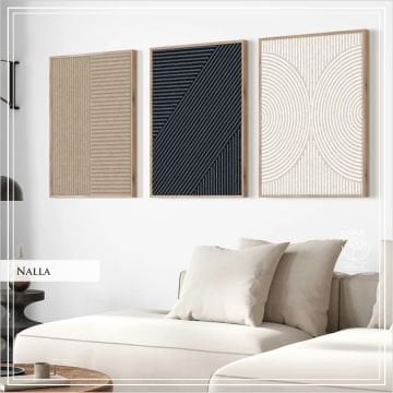Nalla  Üçlü Set Tablo
