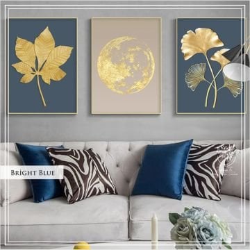 BrightBlueC Üçlü Set Tablo