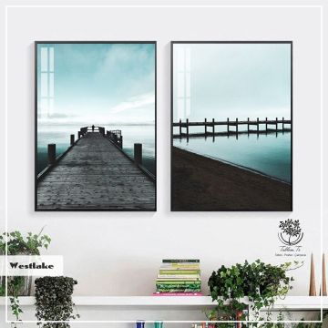 Westlake İkili Tablo Gold - 50x70 CM