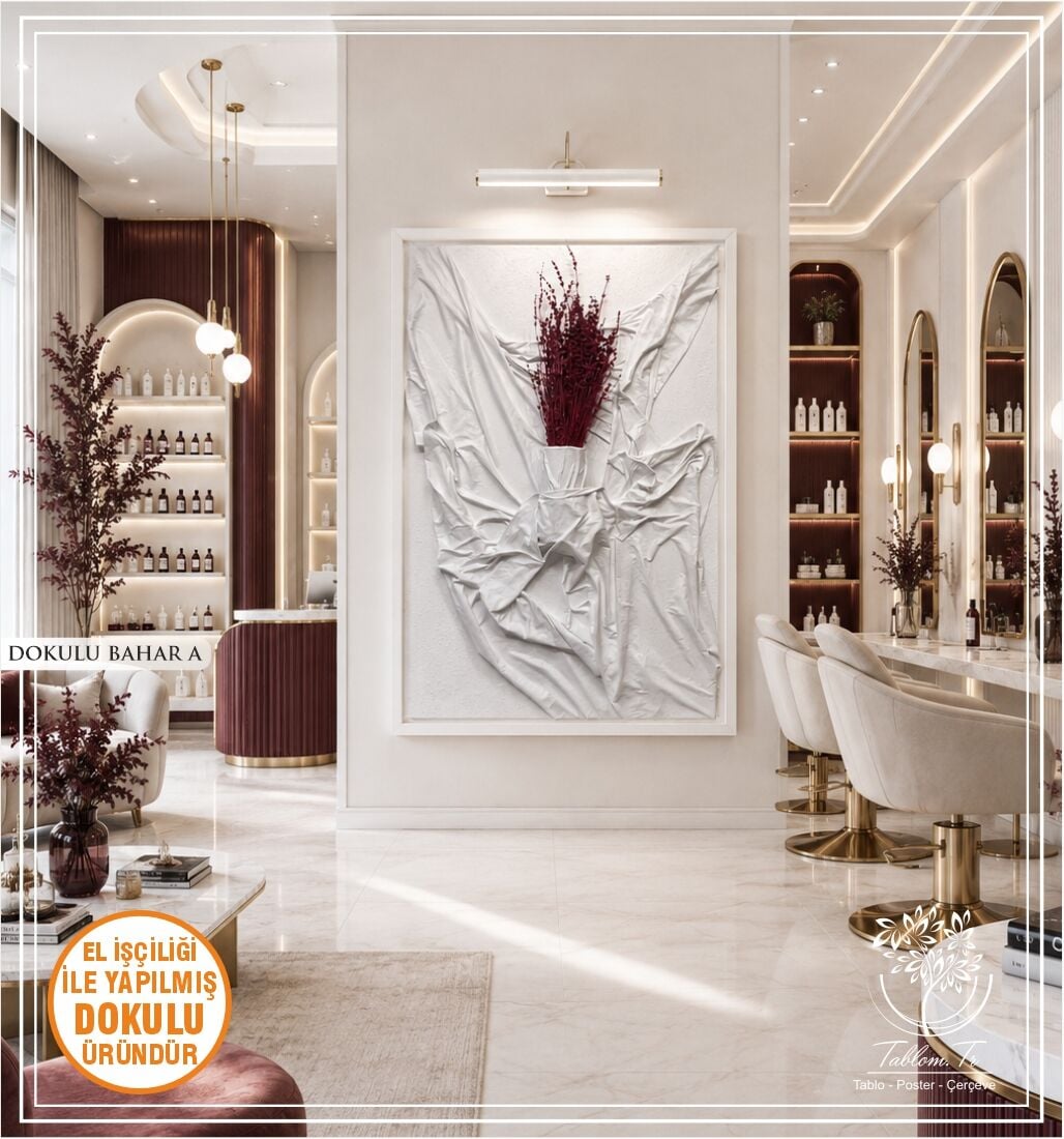 Dokulu Bahar A | El İşçiliği Dokulu Tablo 70x100