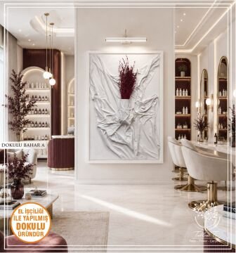Dokulu Bahar A | El İşçiliği Dokulu Tablo 70x100