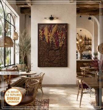 Dokulu Bahar B | El İşçiliği Dokulu Tablo 70x100