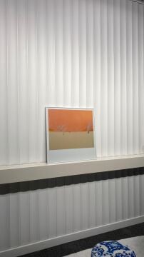 Metal Çerçeveli Gercek Camlı tekli Tablo - Sinoreta